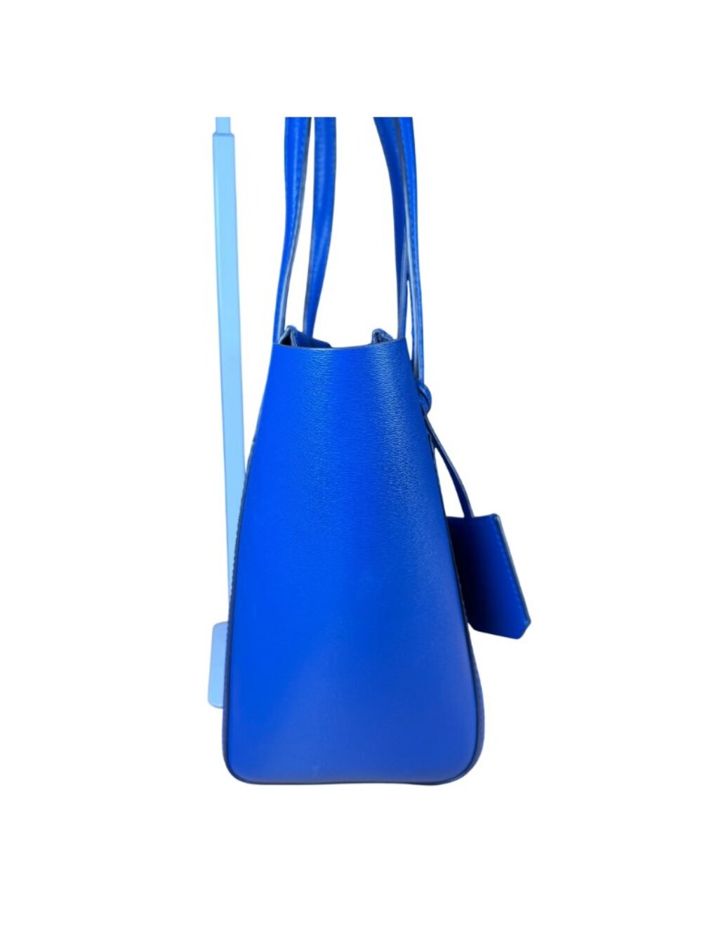 Tory Burch Blue Leather Parker Tote Shoulder Bag - Picture 8 of 10